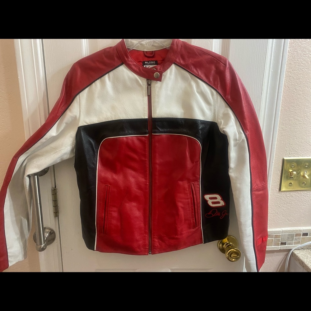Dale Earnhardt & Dale Jr Leather NASCAR Jackets